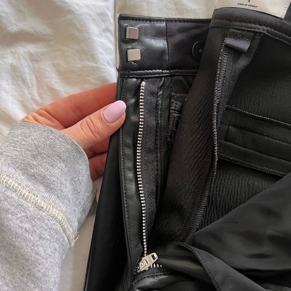 BABATON ARITZIA LEATHER PANTS - Picture 3 of 5